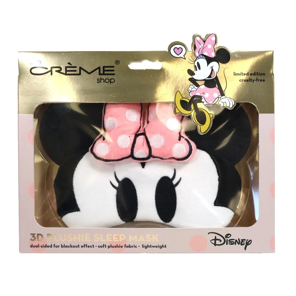 The Crème Shop x Disney Minnie Mouse 3D Plushie Sleep Mask Blackout Effect